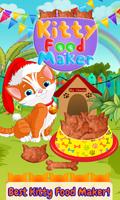 Kitty Food Maker Cooking Games 2017 پوسٹر