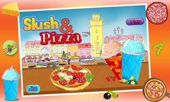 Slushy Drink & Pizza Maker Plakat