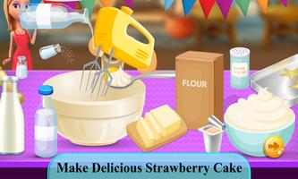 Strawberry Shortcake Doll Cake تصوير الشاشة 1