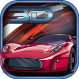 السيارات بلدة سباق 3D أيقونة