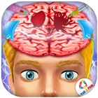 Gehirnoperation Surgery Simulator: Krankenhaus Zeichen