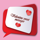Valentine sweet messages icon