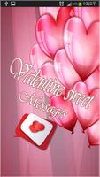 Valentine sweet messages poster