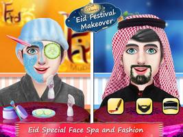 Celebrate Eid Festival - Hijab Makeup Dressup Game capture d'écran 1