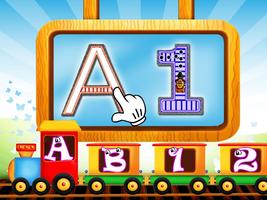 Train ABC Tracing - Alphabets And Numbers Learning ảnh chụp màn hình 1