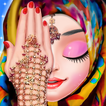 Muslim Hijab Makeover And Hand Art