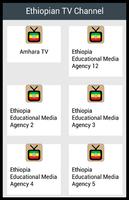 Chaîne de télévision éthiopienne Affiche