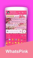 Whatsaap Pink imagem de tela 1