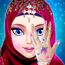Hijab Fashion Doll Makeover And Hand Art APK