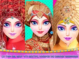 Hijab Fashion Doll Makeover And Hand Art スクリーンショット 1