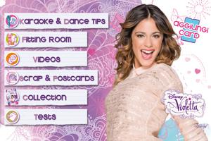 Violetta Digital Card Affiche