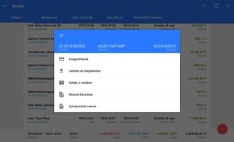 Tablet Ügyvitel App imagem de tela 3
