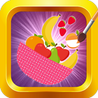 Fruits Coloring: Kids Painting icône