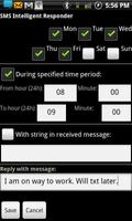 SMS Intelligent Responder-Free imagem de tela 3