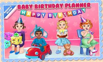 Baby Birthday Party Planner 포스터