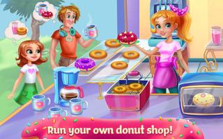 My Sweet Bakery 🍩 - Donut Shop الملصق