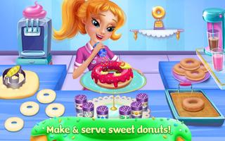 برنامه‌نما My Sweet Bakery 🍩 - Donut Shop عکس از صفحه