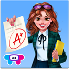 Fashion School Girl - Makeover & Dress Up Friends icon