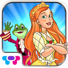 Princess & Frog book for kids иконка