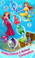 Mermaid Princess Makeover Game imagem de tela 1