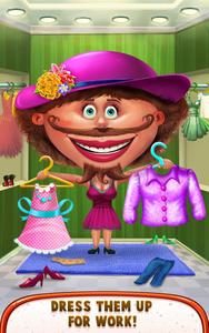 Hairy Nerds - Crazy Makeover syot layar 1