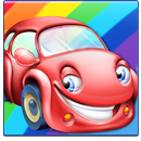 Rainbow Cars! Kids Colors Game aplikacja