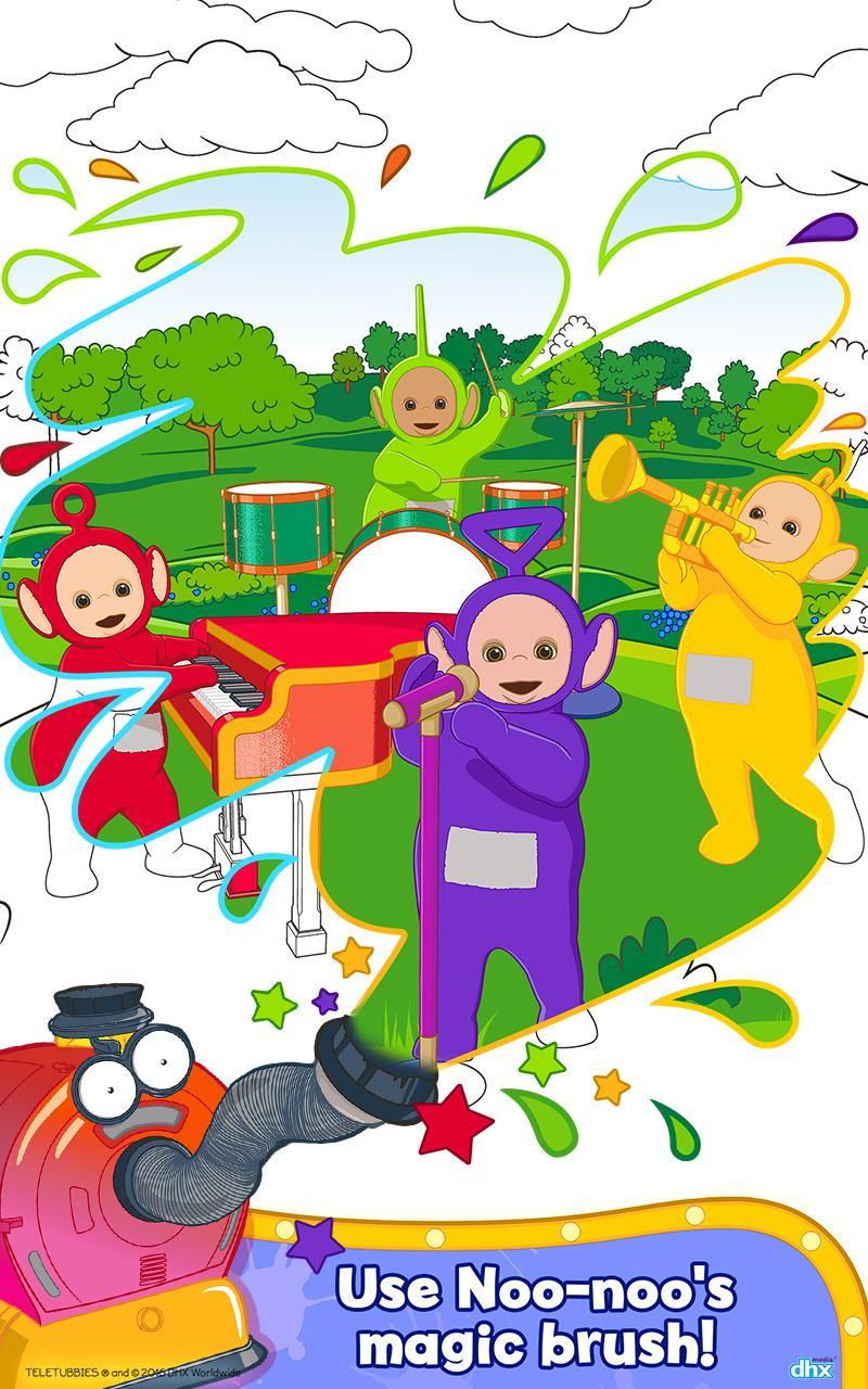 Teletubbies Paint Sparkles For Android Apk Download - teletubbies and friends roblox