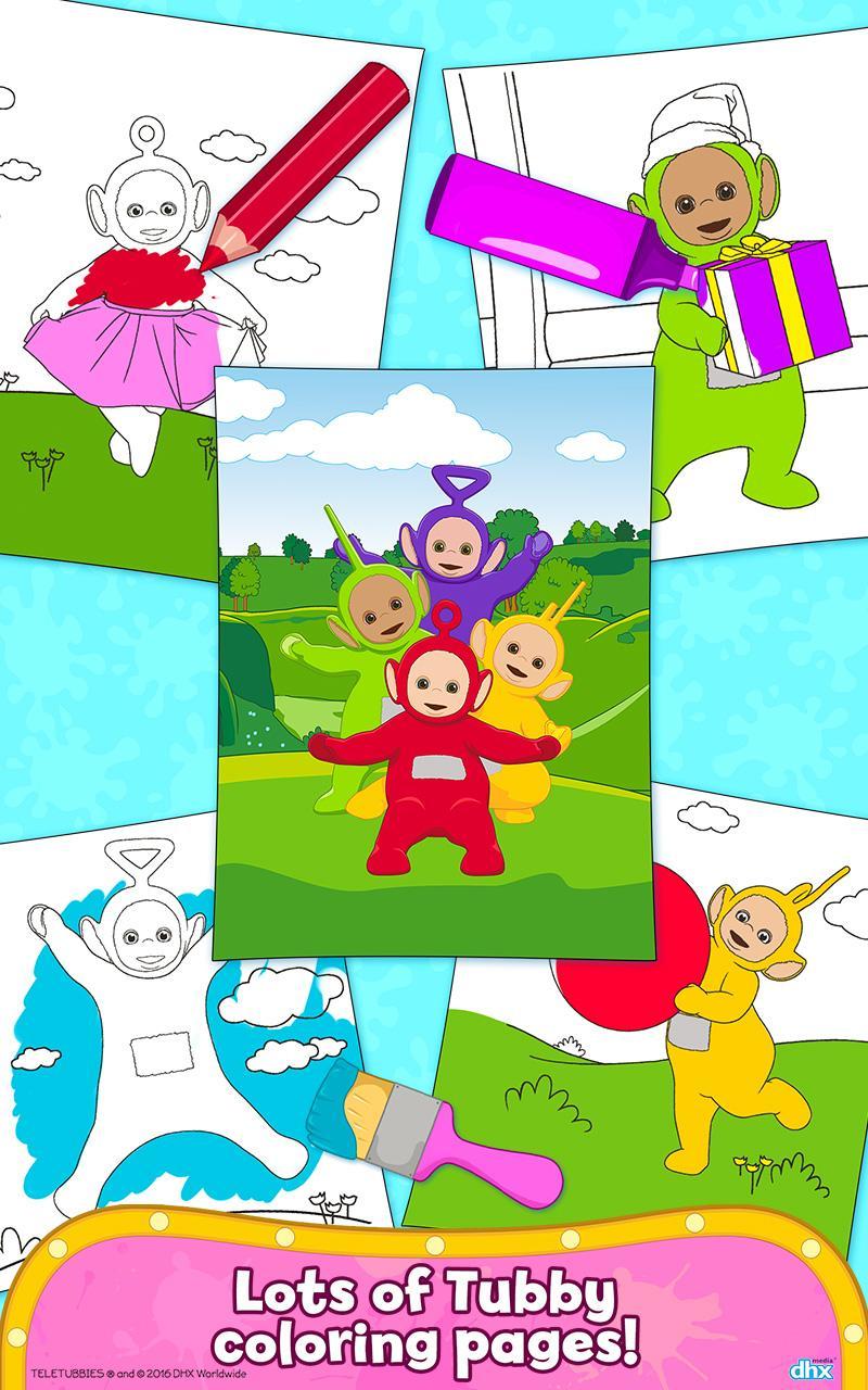 Teletubbies Paint Sparkles For Android Apk Download - teletubbies and friends roblox
