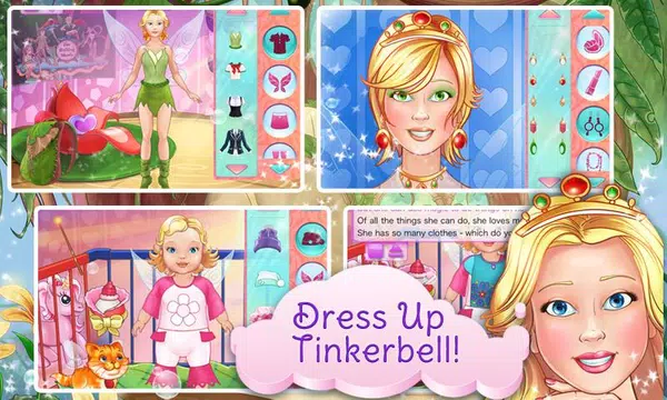 Screenshot 2 for Tinkerbell Dress Up & Story