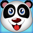 corrida de panda selva ícone