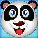 Panda biegać w dżungli aplikacja