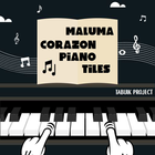 Maluma Corazon Piano icône