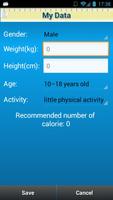 Calorie Meter স্ক্রিনশট 2