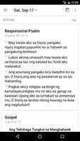 Tagalog Daily Readings capture d'écran 1