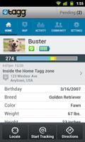 Tagg—The Pet Tracker™ الملصق