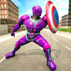 Captain Army Super hero Robot War Rescue