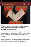 Quiz Quran and quotes Quran ภาพหน้าจอ 1