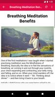 Breathing Meditation imagem de tela 2