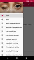 How To Stop Eye Twitching poster