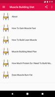 Muscle Building Diet скриншот 1