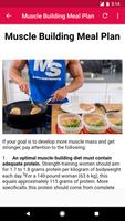 Muscle Building Diet ภาพหน้าจอ 2