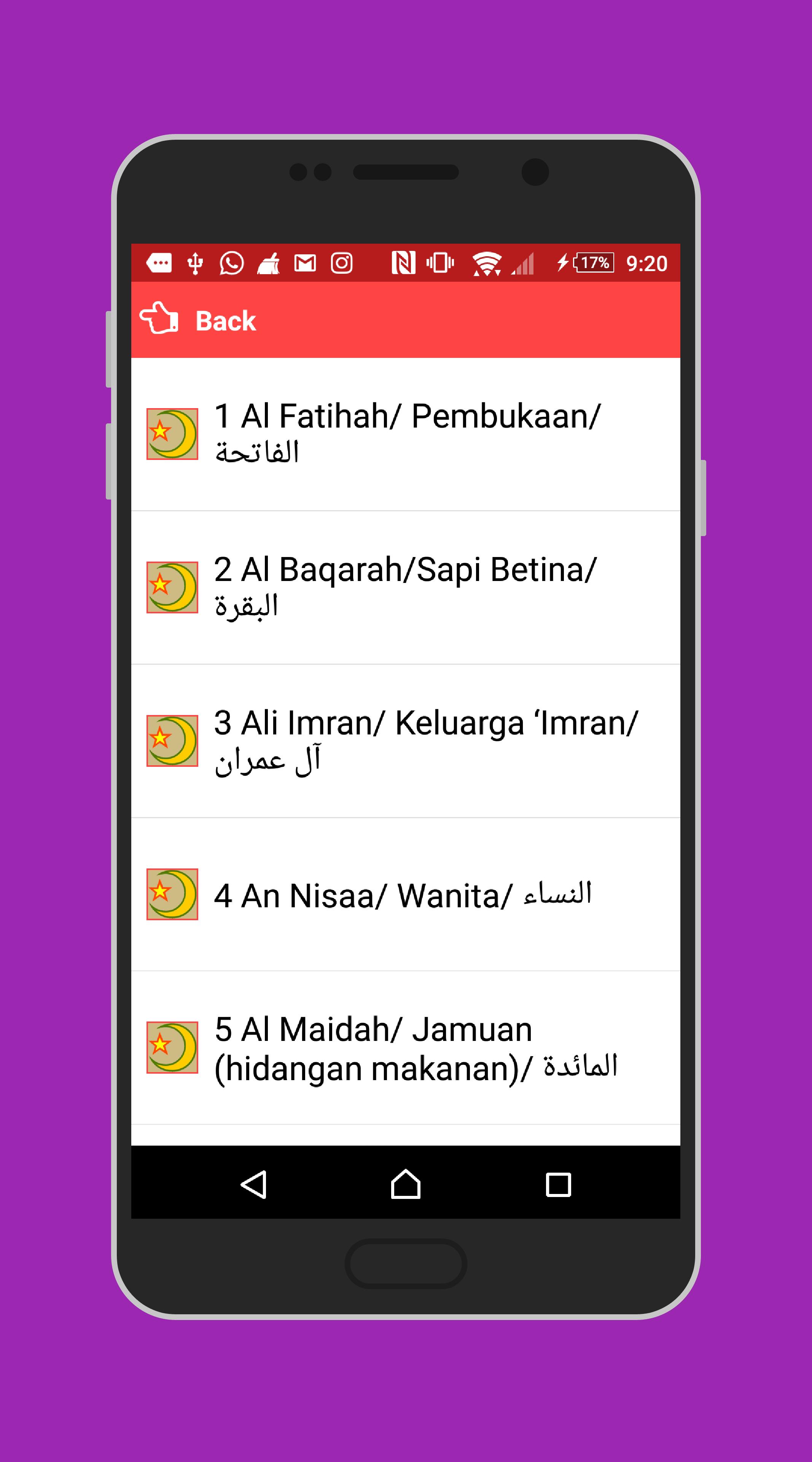 Murottal Al Quran 30 Juz Dan Terjemahan for Android - APK Download