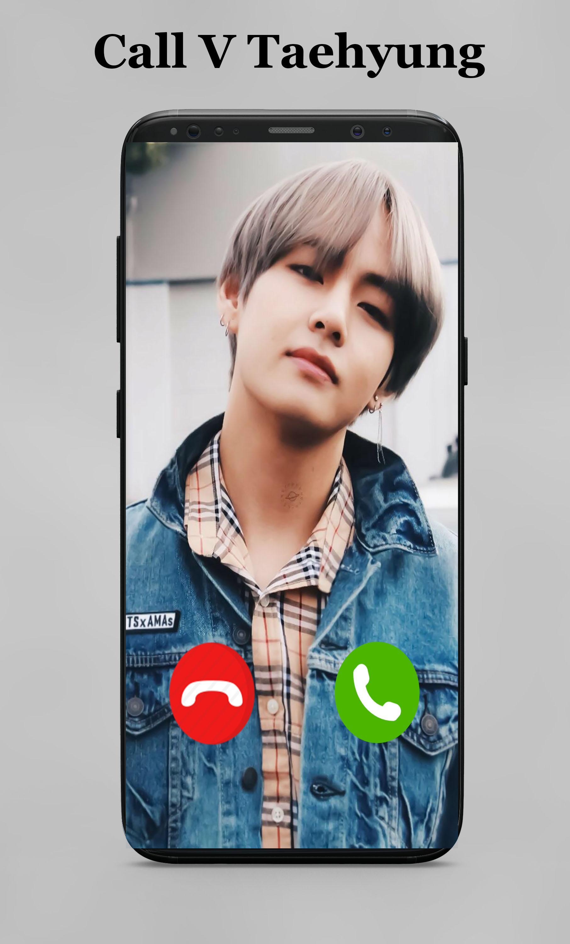 BTS V Taehyung Fake Call Prank Kpop APK for Android Download