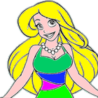 Princess Coloring Pages আইকন