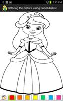 राजकुमारी रंग पेज स्क्रीनशॉट 3