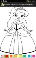 Princess Coloring Pages capture d'écran 3