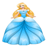 Dress Up Princess Paper Dolls icône
