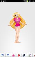 برنامه‌نما Dress Up Princess Paper Dolls عکس از صفحه