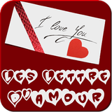 les lettres d'amour romantique icon