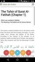 Tafsir Ibn Kathir Ekran Görüntüsü 3